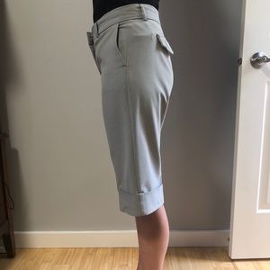 Tristan & Iseut Light Gray Long Shorts l Made in Canada